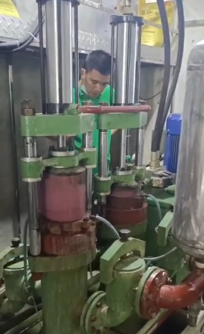 耐腐蝕柱塞泥漿泵在食品廠使用現場 耐腐蝕柱塞泥漿泵在食品廠使用現場